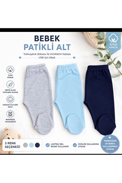 Bebe wini 100% قطن هدية للأطفال لمدة 03 أشهر، طقم بيجامات أطفال مكون من 3 قطع
