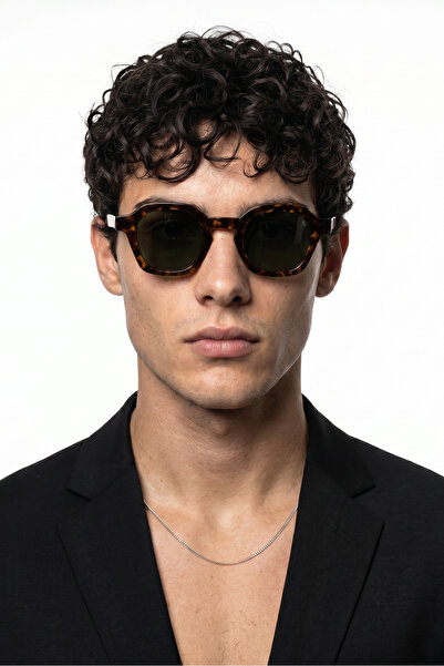 Bilge Karga Valeno Tortoise Green Men's Sunglasses