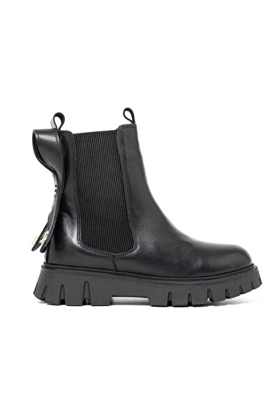 John May Women / Girls Boots Rc-25K-001-R25-209 Black-26