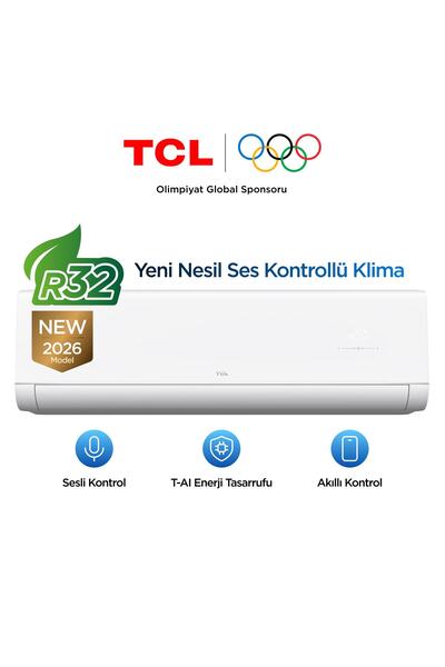 TCL VoxIN, 12000 BTU Split Klima, AI Destekli Sesli Kontrol, Gentle Breeze 1....