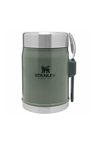 Stanley Classic Legendary Kaşıklı Yemek Termosu 0.4L Termos Kamp Matara YEŞİL