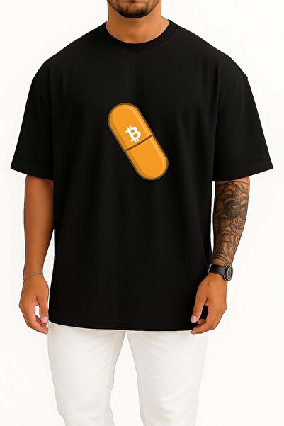 Bahriyeli Collection Oversized Bitcoin Medicine Btc Medicine Chest B Printed ...