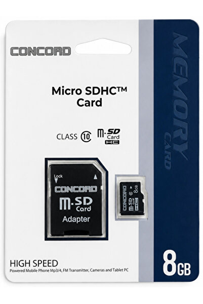 Concord CM8 High Speed 8GB TF Kart SD Adaptör