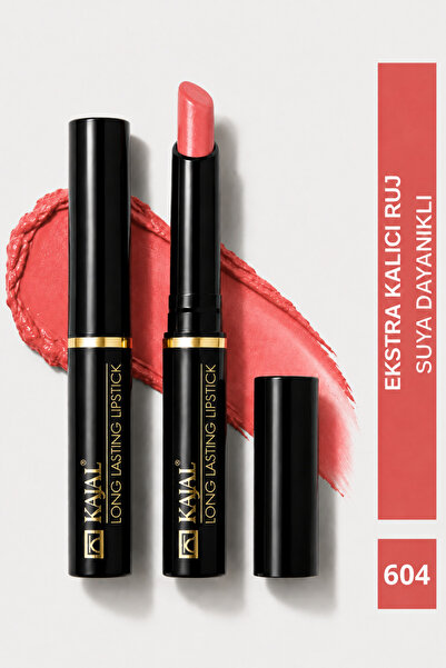KAJAL Uzun Süre Kalıcı Ruj & Long Lasting Lipstick No:604