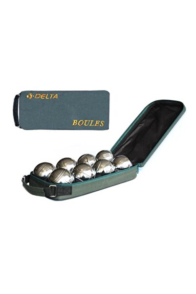 Delta Bocce Set Çantalı 8 Toplu Metal Bocce Seti (Boules Seti)
