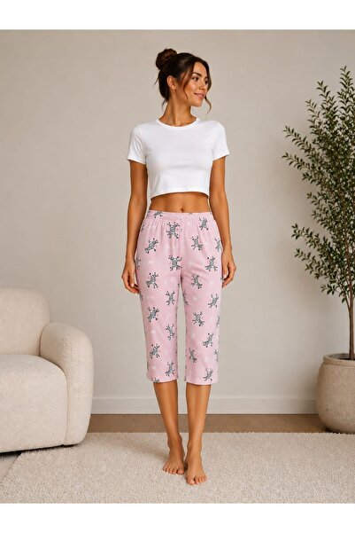Pemilo Pantaloni Capri Milan cu model pentru femei