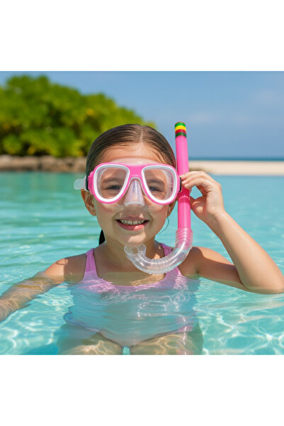 Children's Sea Glasses Snorkel Set – 4 Colors – 2-8 Years Diving Set