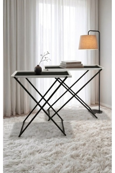 clivo home Serving Table, Serving Trays in Different Colors 90*90*35/ 90*70*35