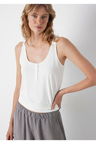Mavi Ekru Atlet Slim Fit / Dar Kesim 1613339-70057