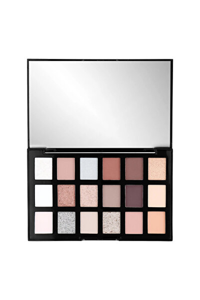 lykd 18'li Far Paleti-956 Nude Edge (12 Mat Ton -6 Işıltılı Ton)