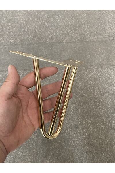 KRAL HIRDAVAT Demir Gold Koltuk Kanepe Ayağı 15cm BİR ADET GÖNDERİM