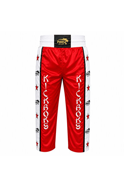 Pars 1701 Nakışlı Kick Boks Pantolonu Kırmızı