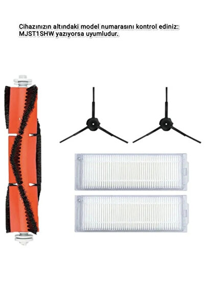 LİN GRUP Mop 2 Pro Lite - Mjst1shw Compatible Hepa Brush and Filter Set