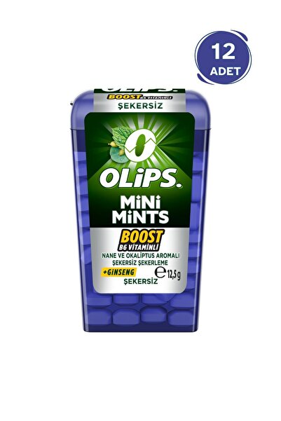 Olips Olips Mini Mints Nane Ginseng 12.5 G - 12 Adet