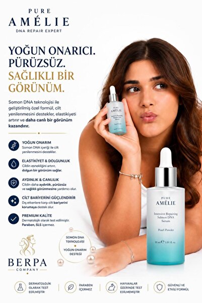 Pure Amelie Pure Amélie Yoğun Onarıcı Somon DNA Serumu