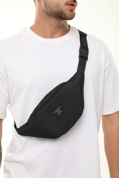 D'VERS Unisex Αδιάβροχη υφασμάτινη τσάντα μέσης και ώμου