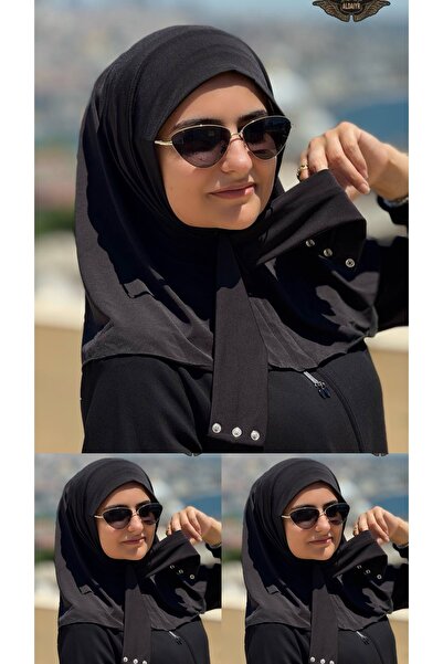 ALDAIYR 3 Snap Fasteners Hijab Cap