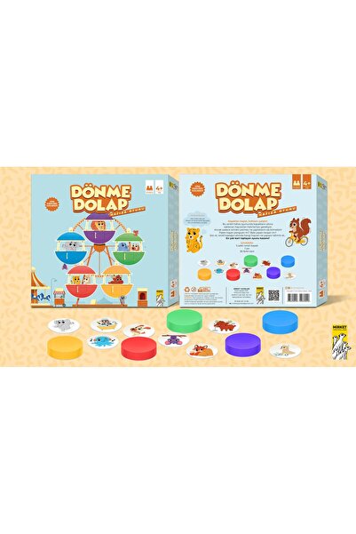Mirket Yayınları MERAKLI MİRKETLER DÖNME DOLAP 2 Lİ SET