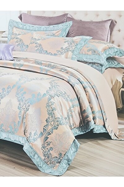 MILANO COLLECTION Set Lenjerie Pat Dublu Jacquard MC-6035