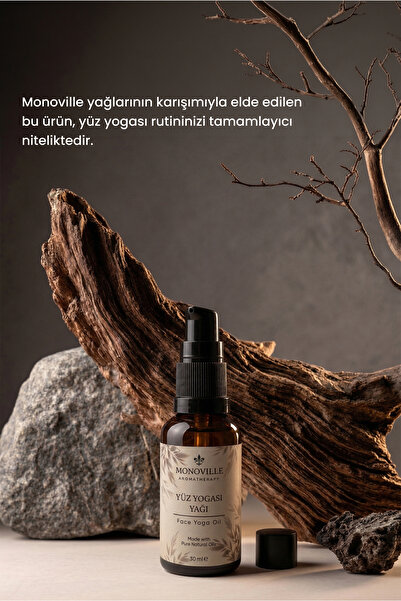 Monoville Yüz Yogası Yağı 30 ml Cam Şişe (Face Yoga Oil)