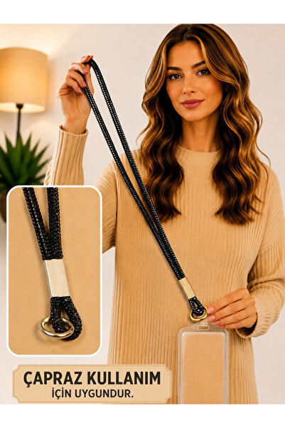 Case collection Taşlı Boyun Askısı 130cm