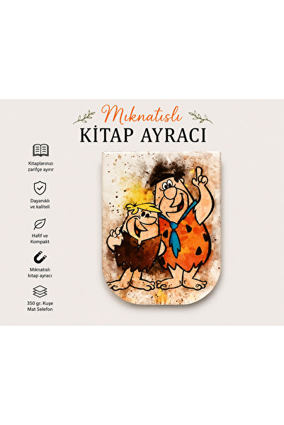 Pagos Yayınları Mıknatıslı Kitap Ayracı (4X6 cm / 350 gr. Kuşe Mat Selefon)