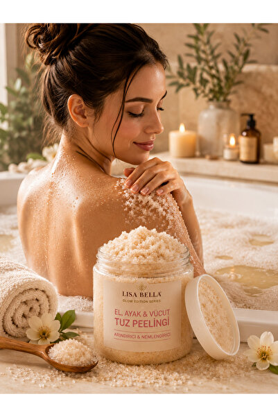 Utah Soft Glow Vücut Peelingi | El, Ayak ve Vücut İçin Ölü Deri Arındırıcı Ba...