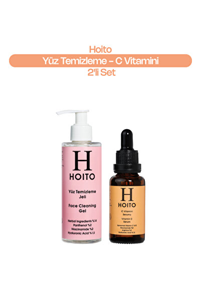 Hoito Arındırıcı & Aydınlatıcı Ton Eşitleyici Cilt Bakım Rutini: Yüz Temizlem...