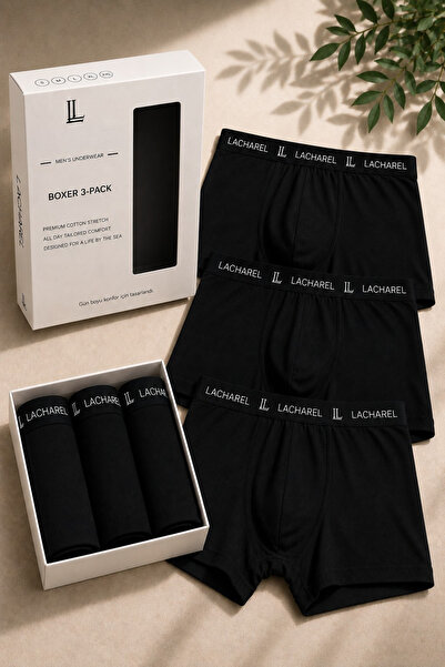 legends butik Pachet de 3 boxeri pentru bărbați din bumbac premium și lycra –...