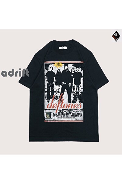 Adrift Tricou oversize unisex Harajuka Deftones Y2K