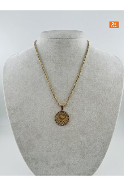 Bozhi Steel Necklace Gold Minimal Elegance Stylish Gift