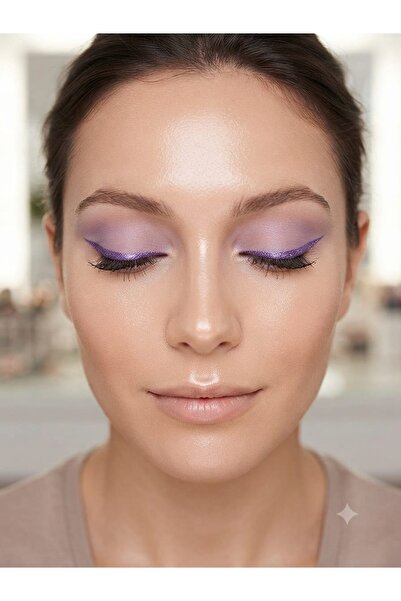MONİCATİME Jumbo 2 Color Glitter Purple Eye Pencil (with Sharpener)