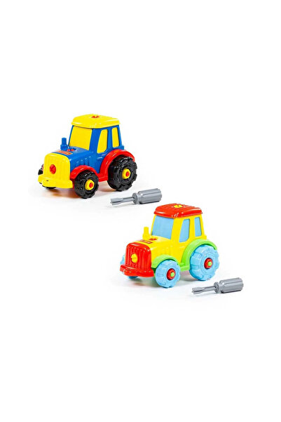 Polesie Tractor Demontabil, 25,5x11,5x20,5 cm
