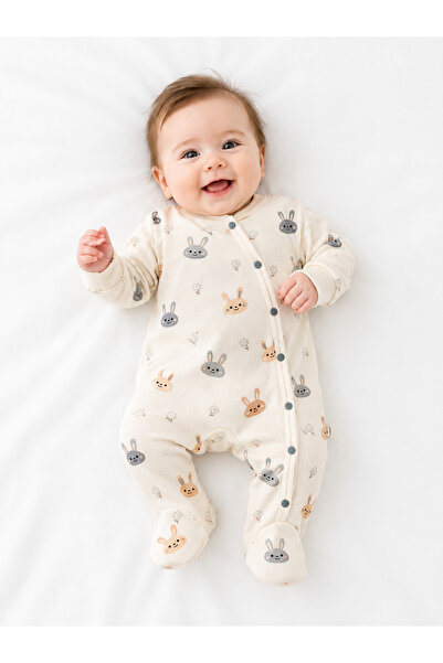 Mou&Kou Organic Cotton Baby Romper - Comfortable and Soft