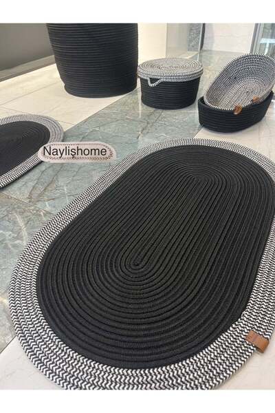 naylişhome Постелка 70x120см, кърпа за почистване 45x40см, постелка за баня 2...