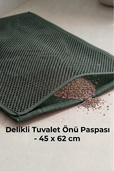 Petozi Elekli Kedi Tuvaleti Önü Paspası 45 X 62 Cm