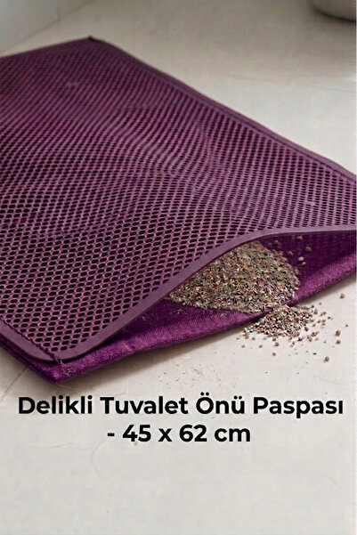 Petozi Elekli Kedi Tuvaleti Önü Paspası 45 X 62 Cm