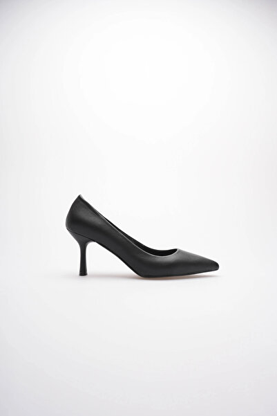 by selvi Lukka Shoes Γυναικείο Adal Μαύρο Γνήσιο Δερμάτινο Εσωτερικό και Εξωτ...