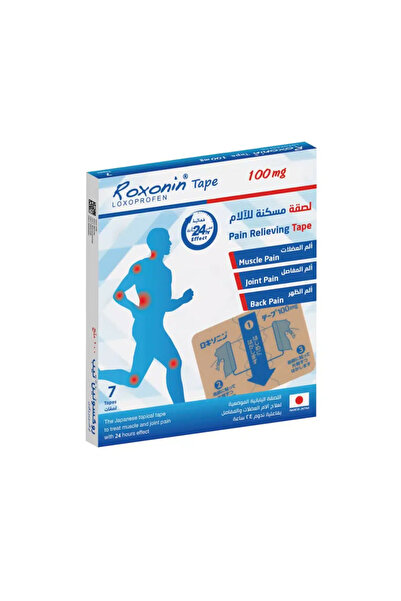 MEDICINA ROXONIN TAPE 100MG PATCH 7S