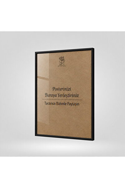 Tablomtr Black Metal Framed Glass Blank Frame 1 Piece