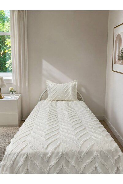 d'niss home touch of nature in your home Κάλυμμα κρεβατιού Merve 2 τεμαχίων