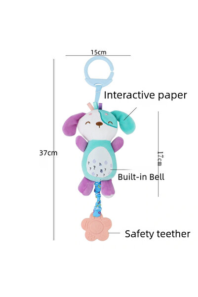 Choice AC-3 New Soft Stuffed Animal Rattle Hand Grip Baby Toys Shaker Crinkle...