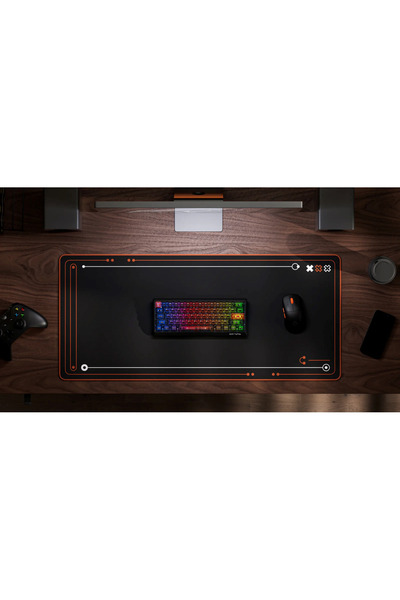 QwertyKey QK 61 HE Phantom Black – Tastatură de gaming cu efect Hall magnetic, declanșare rapidă, Snap Tap, RGB complet