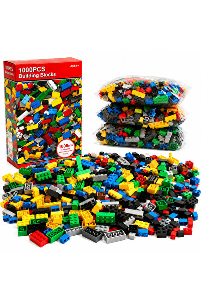Magnetic Set 1000 de piese de construit compatibile LEGO pentru copii, diferi...