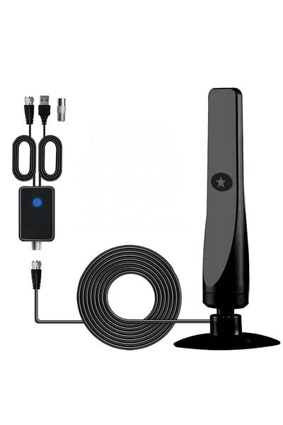 Choice black The New Model Supports 4K Digital Tv Antenna Receivers, Indoor a...