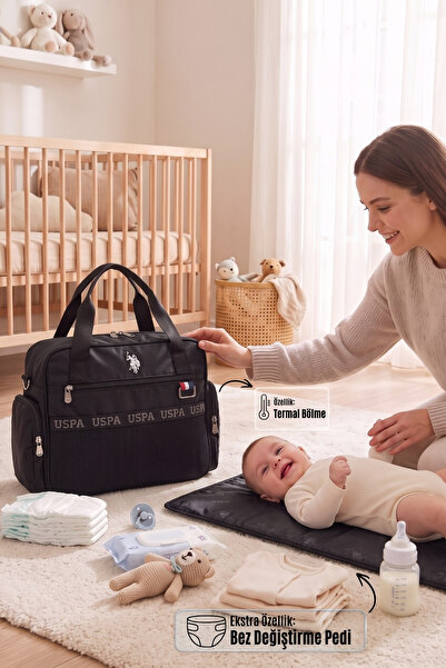 U.S. Polo Assn. حقيبة عناية بالطفل - PLABÇ21599
