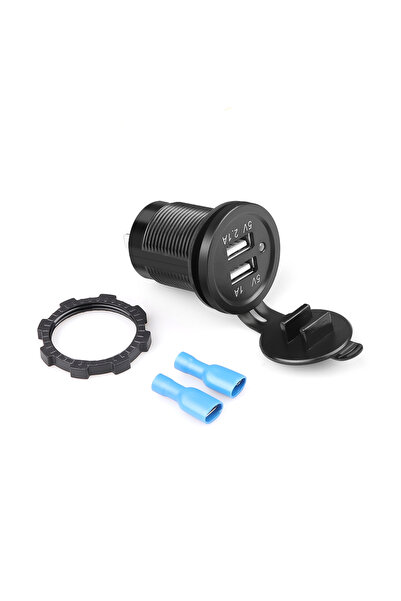 Choice kebidumei without cable Boat Car Waterproof 12V Dual USB Power Charger...