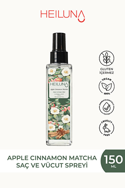 Heiluna Apple Cinnamon Matcha Saç ve Vücut Spreyi 150 ml