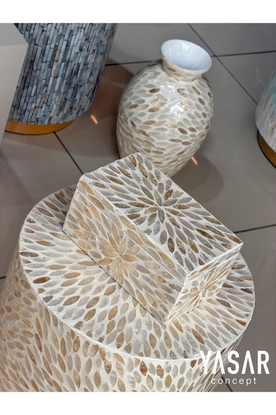 YASAR CONCEPT Pearl Plated Box
