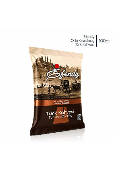 Shazel Efendy Türk Kahvesi Orta Kavrulmuş 100gr | Geleneksel Orta Kavrum